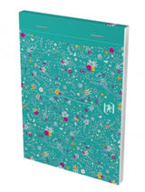 Elba Oxford Floral - Block - A6 (105 X 148 Mm) - 80 Hoja / 160 Páginas