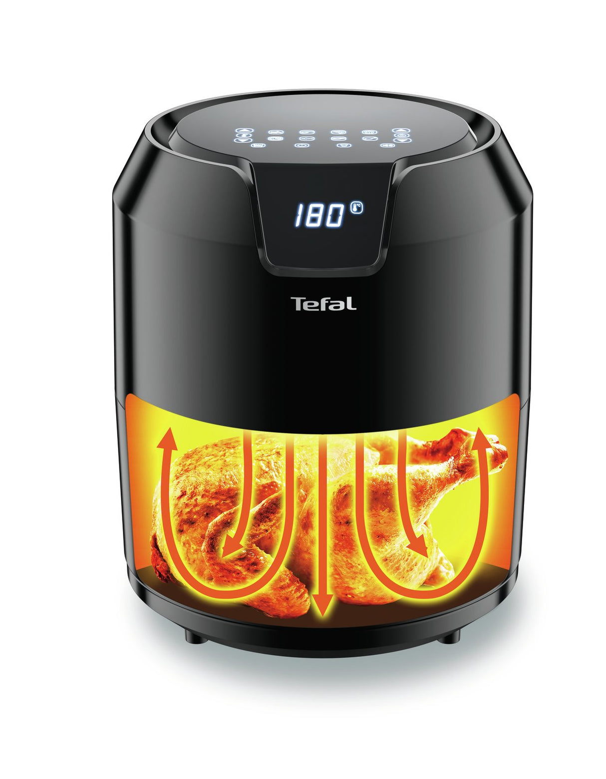 Freidora De Aire Tefal Easy Fry Precision 4.2l Ey4018  Negro