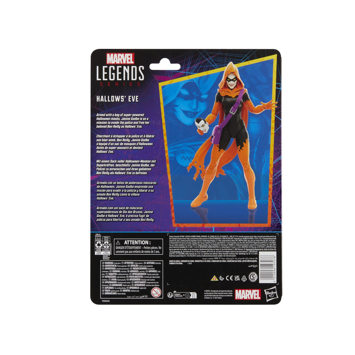 Figura Hasbro Marvel Legends Series Hallows' Eve