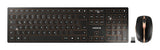 EAN 4025112095351 - CHERRY DW 9100 SLIM teclado Ratón incluido Universal RF Wireless + Bluetooth QWERTZ Alemán Negro imagen 1