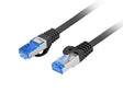 EAN 5901969427158 - Lanberg PCF6A-10CC-1000-BK cable de red Negro 10 m Cat6a S/FTP (S-STP) imagen 1