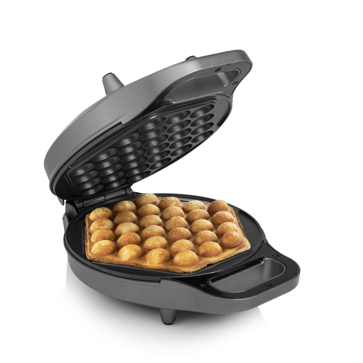 Princess 132465 Plancha Para Gofres De Burbujas, Potencia 700 W, 1 Gofre Belga, Negro