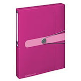 Herlitz Sammelbox A4 Pp 4.0cm Opaco Beere M.Gummizug