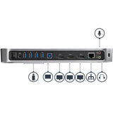 EAN 0065030860918 - StarTech.com USB3DOCKH2DP base para portátil y replicador de puertos Alámbrico USB 3.2 Gen 1 (3.1 Gen 1)  imagen 4