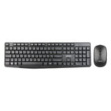 Teclado Alemán + Ratón Ultron Umc300 Rf Inalámbrico Negro