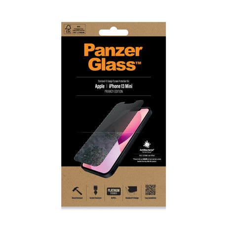 EAN 5711724127410 - PanzerGlass ® Privacy Screen Protector iPhone 13 Mini | Standard Fit Protector de pantalla Apple 1 pieza( imagen 2