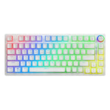 Klawiatura Mechaniczna Bezprzewodowa Phenix White Gateron Red Pro, Pudding