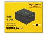 EAN 4043619187676 - DeLOCK 18767 interruptor de sonido Negro imagen 3
