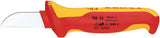 Knipex 98 52 Cúter Cuchillo De Hoja Fija Naranja, Rojo