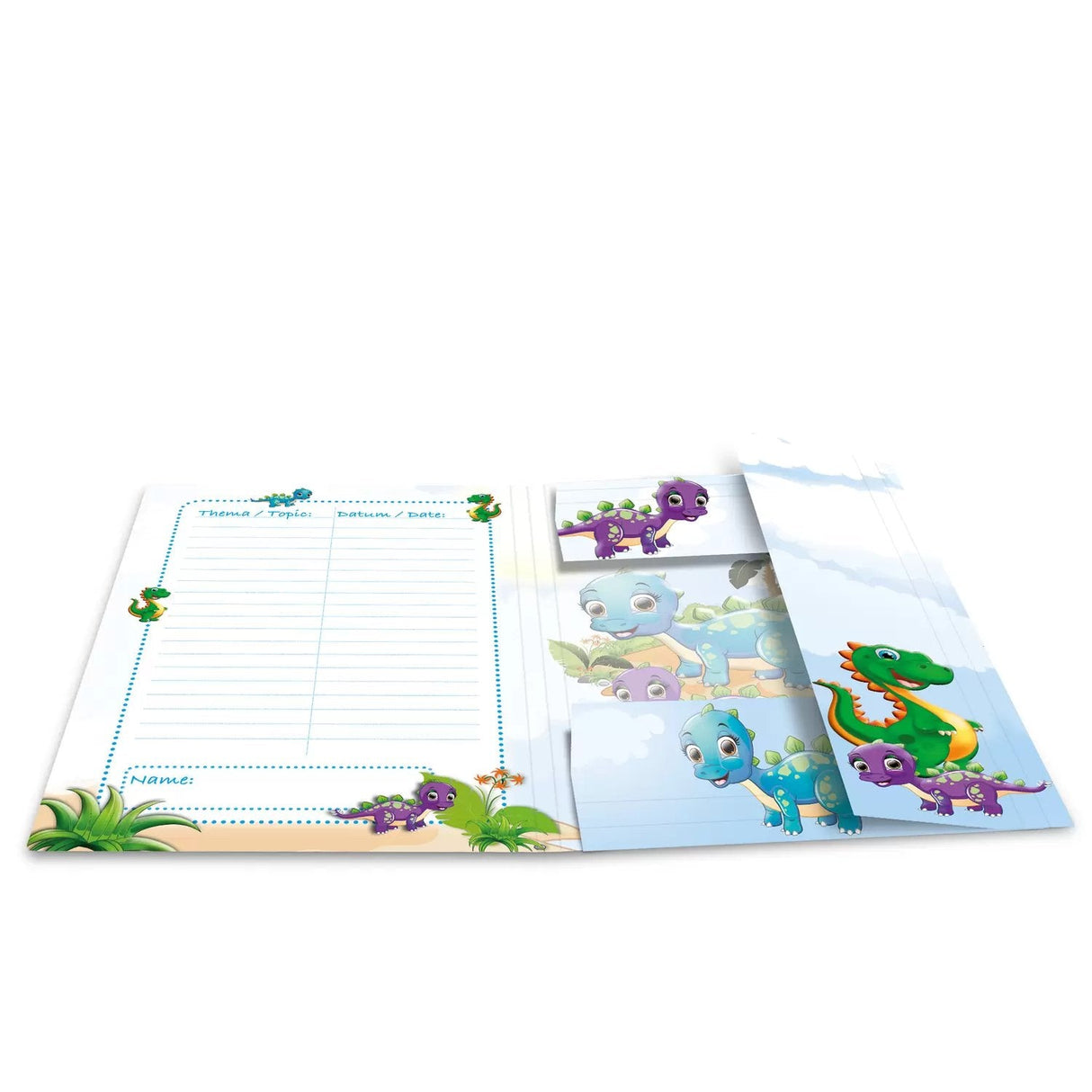 Carpeta De Cartón Herma A3 Dinos