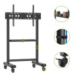 Techly Ica-Tr533bk Soporte Móvil Para Tv 60-86 Hasta 68kg Estante Av Ajustable