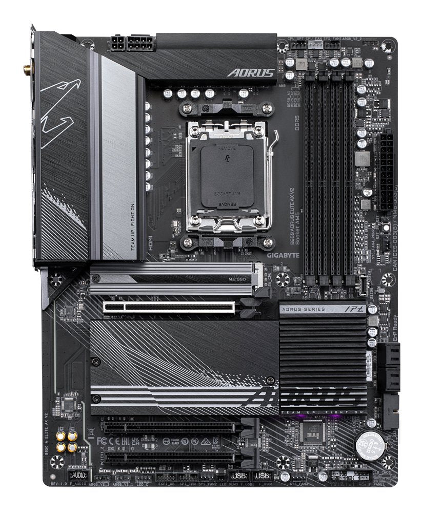 EAN 4719331859381 - GIGABYTE B650 AORUS ELITE AX V2 placa base AMD B650 Zócalo AM5 ATX imagen 3