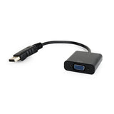EAN 8716309100052 - Gembird AB-DPM-VGAF-02 adaptador de cable de vídeo VGA (D-Sub) DisplayPort Negro imagen 1