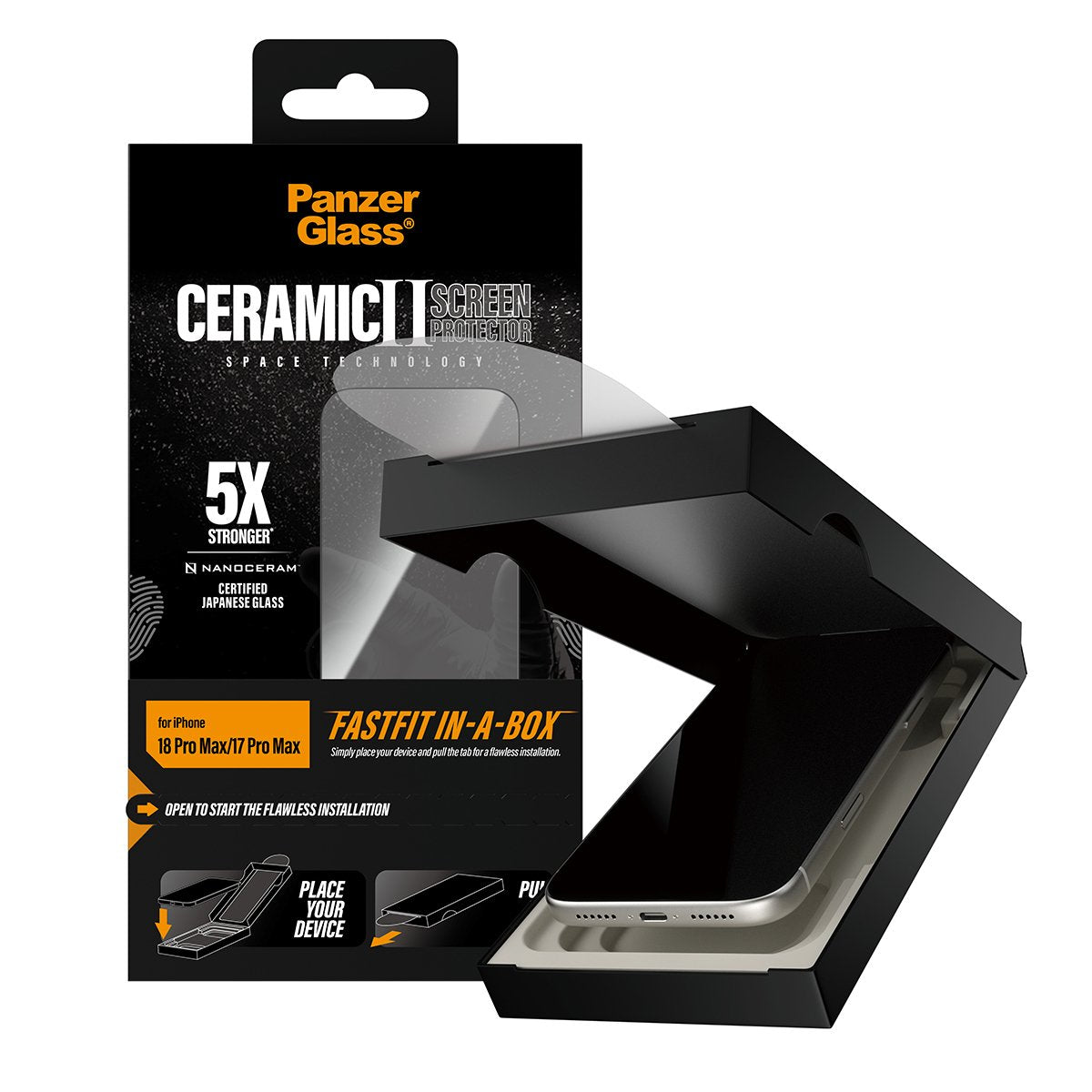 Panzerglass Ceramic Ii Screen Protector Iphone 18 Pro Max/17 Pro Max