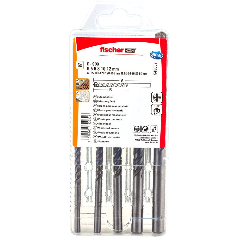 EAN 4048962322323 - Fischer 545507 broca 1 pieza(s) imagen 1