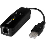 Modem Fax Usb Startech.Com Usb56kemh2, 56 Kbit/S, Usb 2.0, Conexant - Cx93010-21z, 56 Kbps Down, 36.6 Kbps Up, 14.4 Kbps Fax, 0,036 Mbit/S, 0,056 Mbit/S