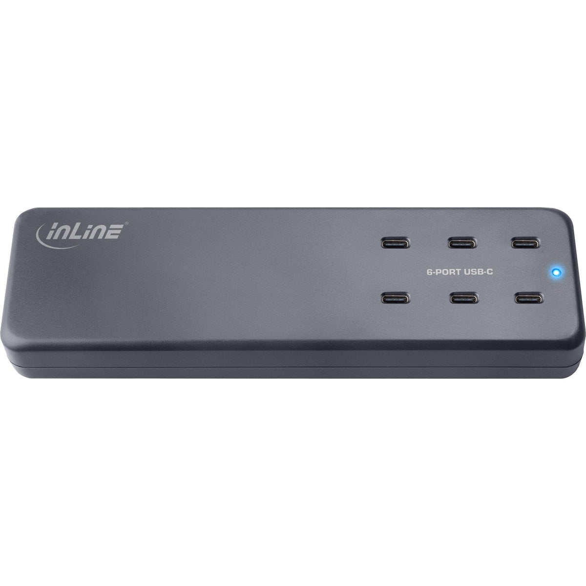 Inline 31516i Cargador Multipuerto Inline, Cargador, 6x Usb Tipo C, Pd 3.0, Gan, Negro