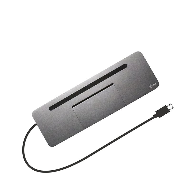 I-Tec Usb-C Metal Ergonomic 4k 3x Display Docking Station With Power Delivery 85 W + I-Tec Universal Charger 112 W