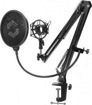 Speedlink Sl-800011-Bk Soporte Para Micrófono Soporte De Escritorio Para Micrófono