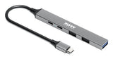 EAN 3567049001636 - Port Designs 900163 hub de interfaz USB Tipo C 5000 Mbit/s Plata imagen 2