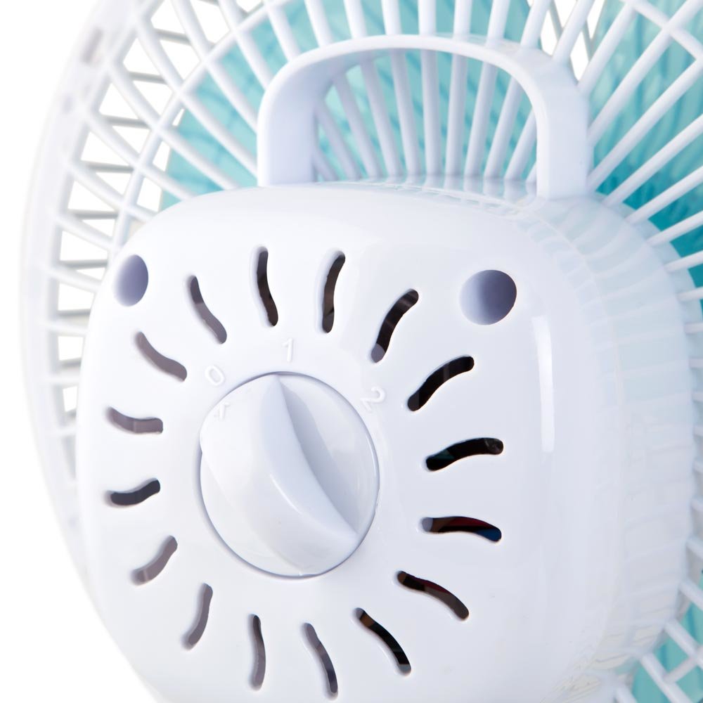 Ventilador De Sobremesa Orbegozo Tf 0219 8w 3 Aspas 15cm 2 Velocidades