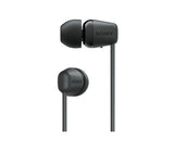 Sony Wi-C100 Black Auriculares Inear Inalámbricos Wic100b.Ce7