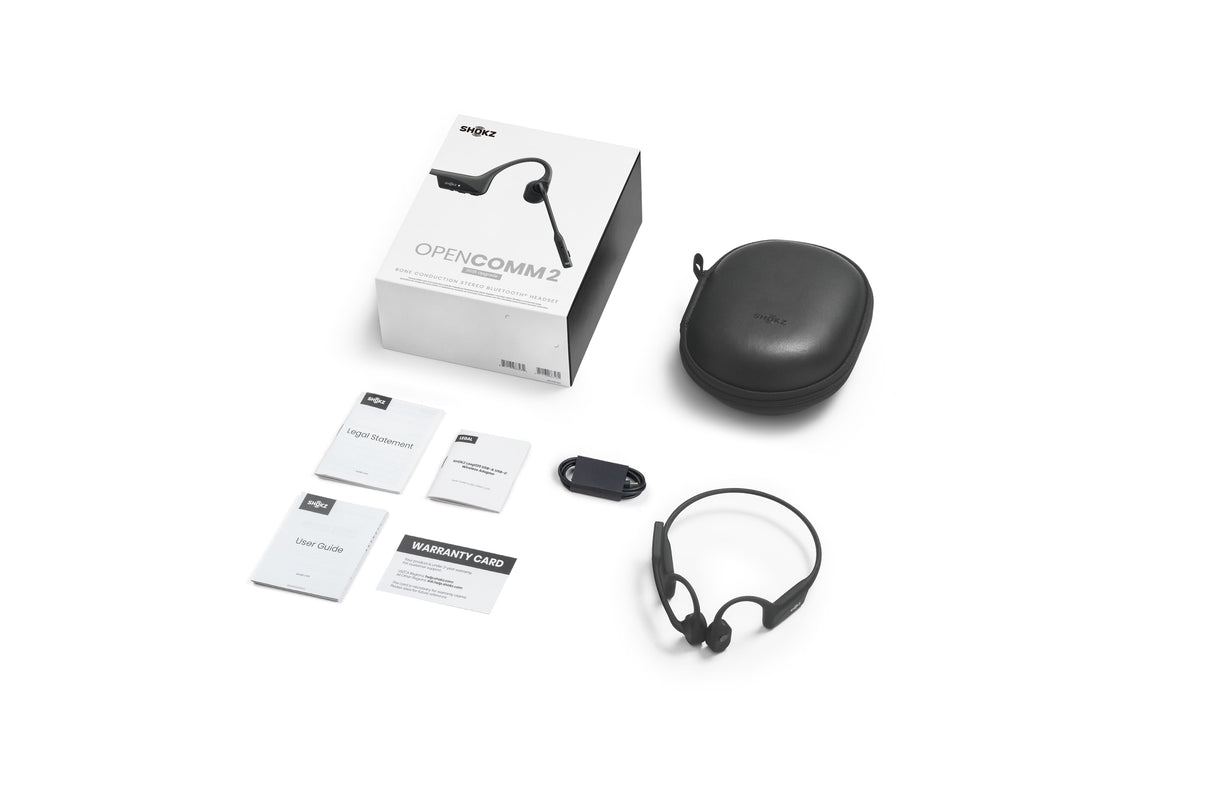Auriculares Shokz Opencomm2 Bluetooth Knochenschall Usb C Port