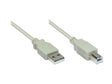EAN 4014619042074 - Alcasa USB 2.0 A/B 3m cable USB USB A USB B 0,48 Gbit/s Blanco imagen 1