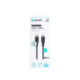 Infinite (Grs) Usb-C To Usb-C Cable 3m Black. Pvc Free Es604380