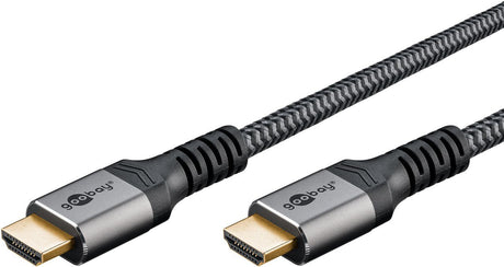 EAN 4040849652608 - Goobay 65260 cable HDMI 1 m HDMI tipo A (Estándar) Negro, Plata imagen 1