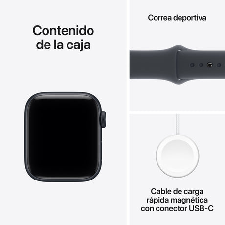 EAN 0195950387339 - Apple Watch SE (3nd generation) OLED 40 mm Digital 324 x 394 Pixeles Pantalla táctil Negro Wifi GPS (saté imagen 8