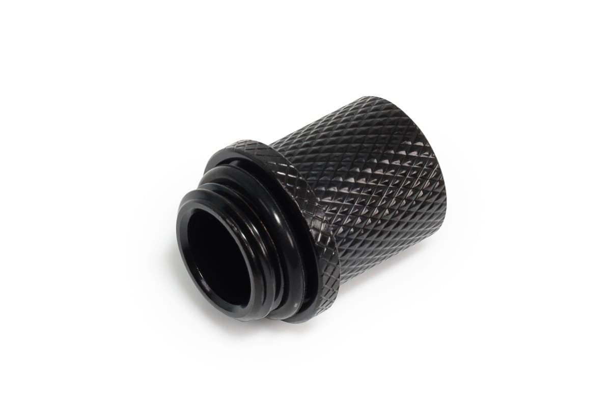 Boquilla De Rosca Alphacool Es 8/5mm - Recta -, Conexión Negra, Para Mangueras Blandas Pvc, Silicona, Neopreno  17643