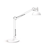 Maul Lampara Escritorio Maulstudy  Lampara Led Con Soporte Ajustable Con Brazo Articulado Para Escritorio  Elegante Lampara De Mesa Metálica Led  Exclusiva Fuente De Luz Led  Rojo