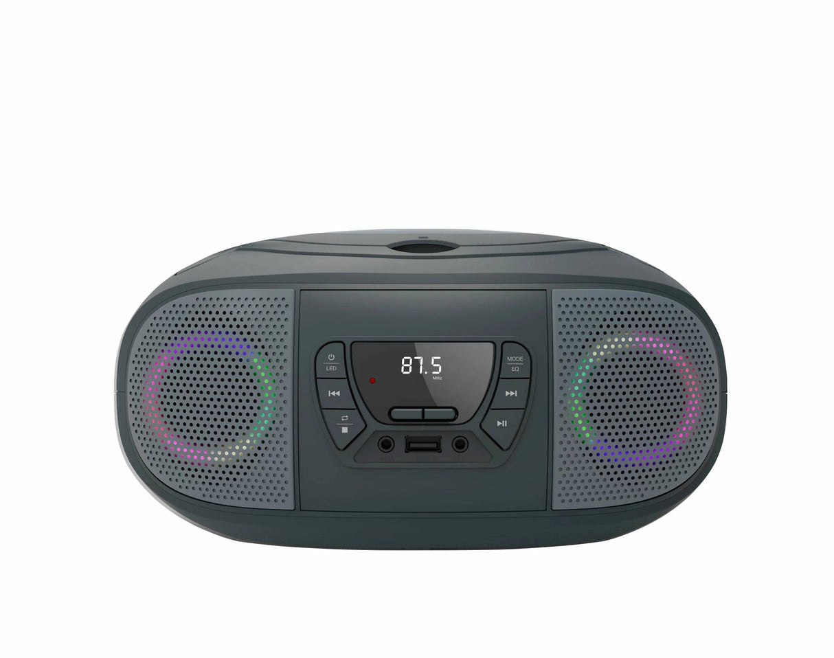 EAN 8422521001151 - Fonestar BOOM-GO-G reproductor de CD Reproductor de CD portátil Gris imagen 3