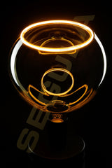 Segula Led Floating Globe 200 Smokey Gris E27 300lm 1900k