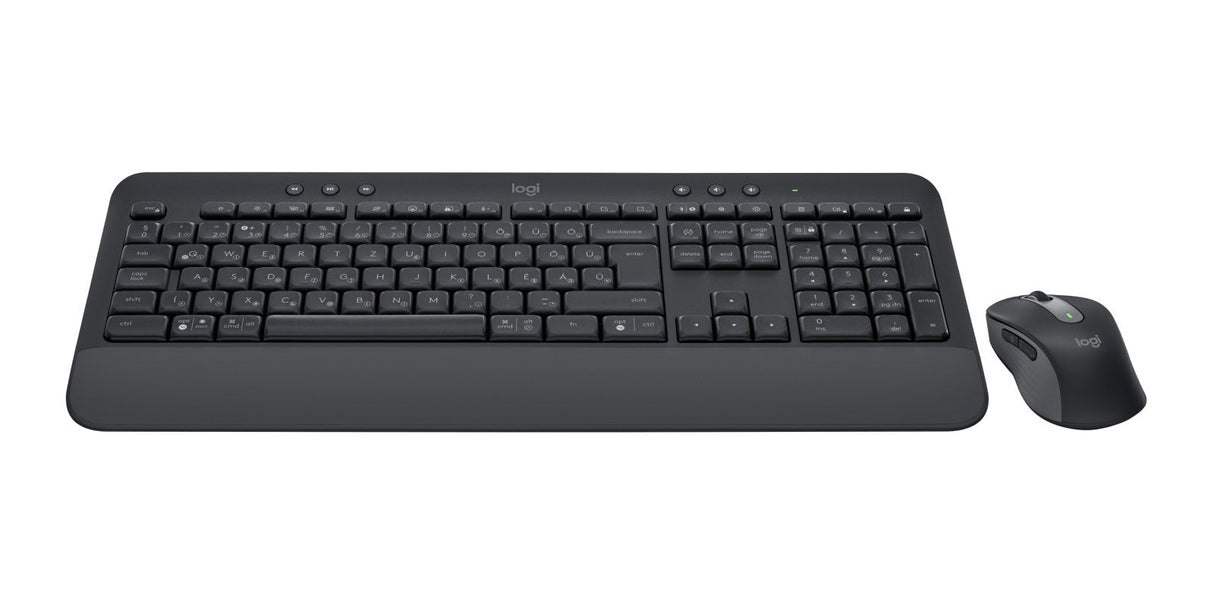 Logitech Signature Mk650 Combo For Business Juego De Teclado Y Ratón Inalámbrico Bluetooth Le Qwertz Húngaro Grafito