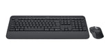 Logitech Signature Mk650 Combo For Business Juego De Teclado Y Ratón Inalámbrico Bluetooth Le Qwertz Húngaro Grafito