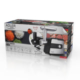 Picadora De Carne Adler Con Triturador Ad 4813 Plata/Negro, 600 W, Nãºmero De Velocidades 2, Rendimiento (Kg/Min) 1