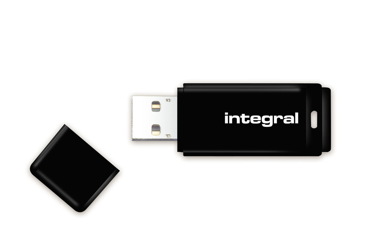 8gb Usb2.0 Drive Black E-Tail