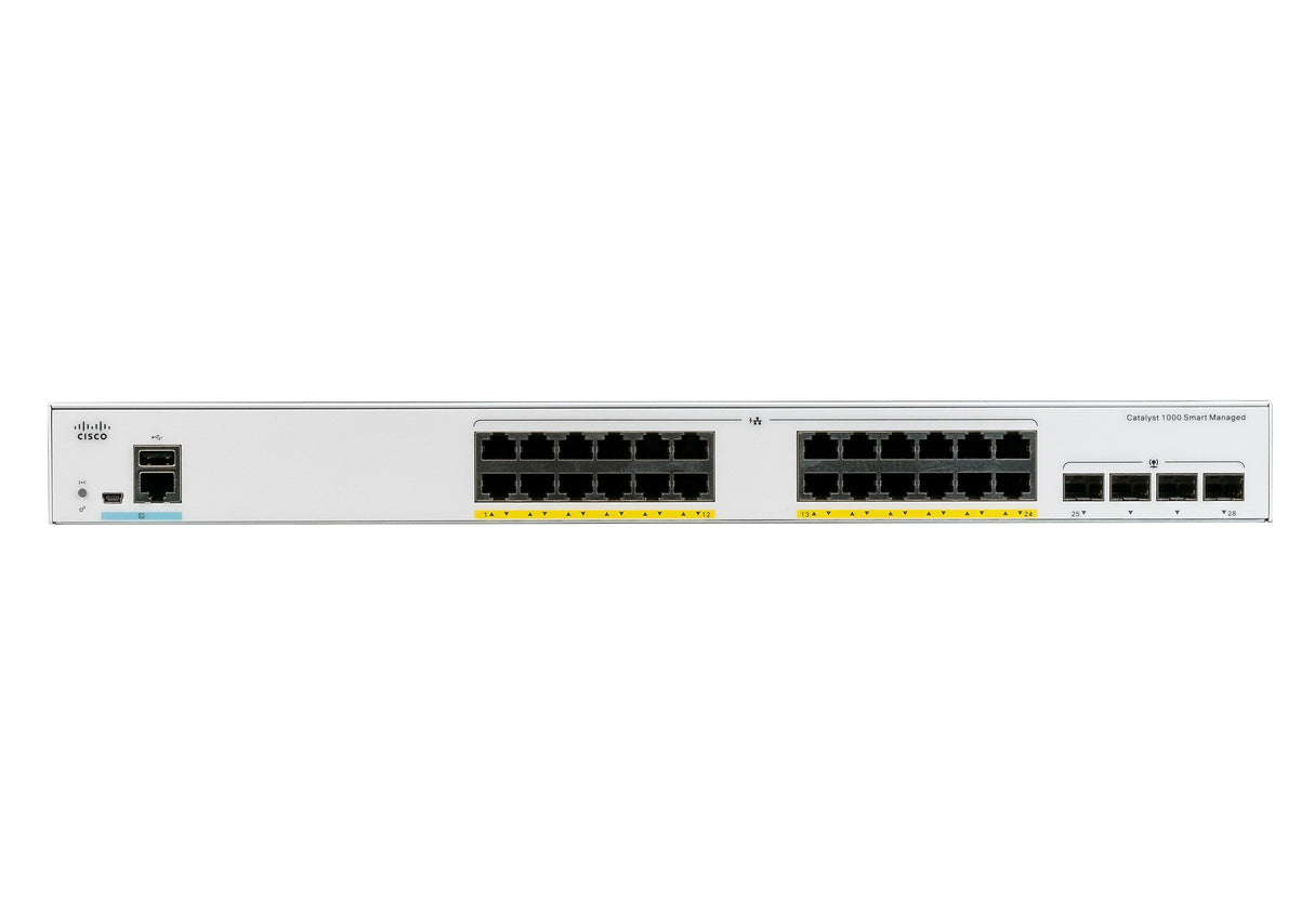EAN 0889728248549 - Cisco Catalyst C1000-24P-4G-L switch Gestionado L2 Gigabit Ethernet (10/100/1000) Energía sobre Ethernet  imagen 1