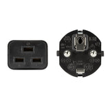 Logilink Power Cable, Cee 7 7 To Iec C19, Negro, 3 M