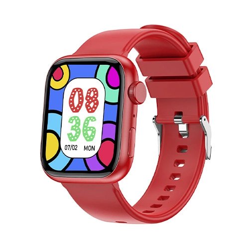 Smartwatch Forever Igo Watch 3 Jw-500 Notificaciones Frecuencia Cardíaca Rojo
