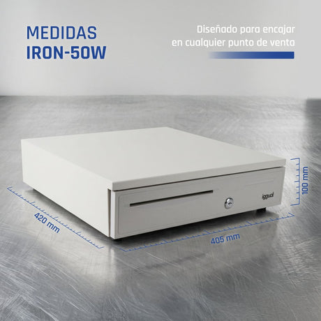 EAN 8435364317440 - iggual IRON-50W Cajón de efectivo automático y manual imagen 11
