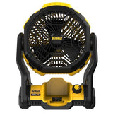 Ventilador De Batería Dewalt Dce512n, 18 Voltios Amarillo/Negro, Sin Batería Ni Cargador Dce512n-Xj