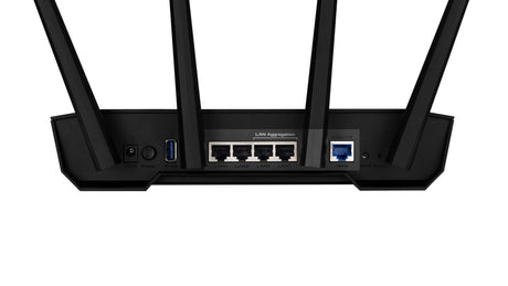 EAN 4711081760344 - ASUS TUF Gaming AX3000 V2 router inalámbrico Gigabit Ethernet Doble banda (2,4 GHz / 5 GHz) Negro, Naranj imagen 2