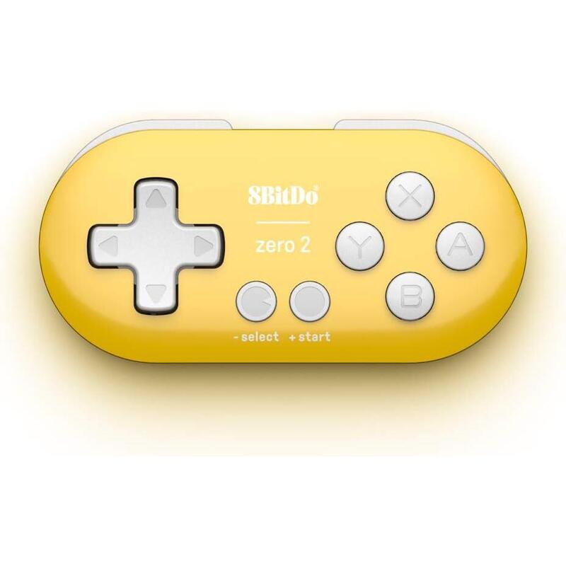 8bitdo Zero 2 Yellow, Mando