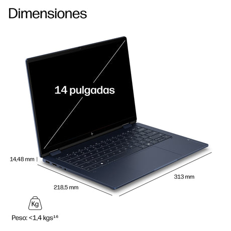 EAN 199896671422 - HP OmniBook X Flip 2-in-1 Laptop Next Gen AI 14-kb0013ns Copilot+ PC Intel Core Ultra 9 386H 35,6 cm (14") imagen 7