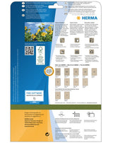 EAN 4008705107525 - HERMA 10752 etiqueta autoadhesiva Rectángulo Permanente Marrón 640 pieza(s) imagen 2