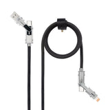 Cable Usb-C+Usb-A/M - Lightning+Usb-C/M 2.0 27w 2m