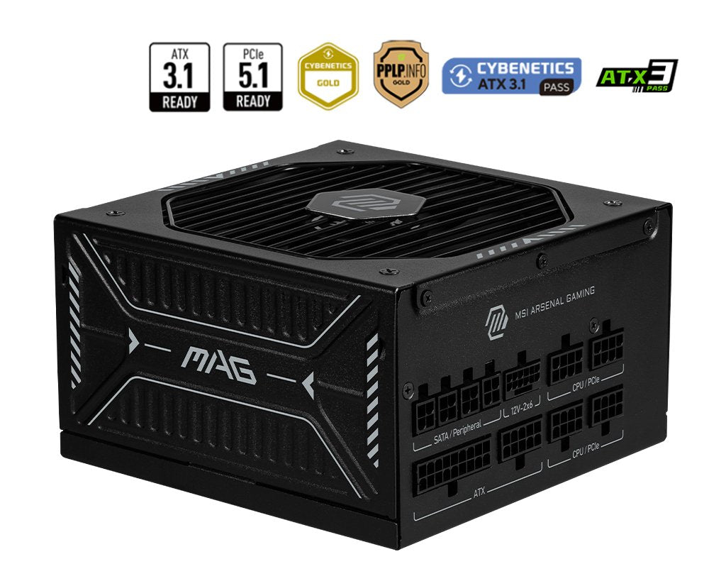 Msi Netzteil Mag A850gls Pcie5 850watt